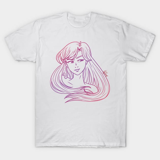 Sailor Mars (alt.) T-Shirt by Manijardi